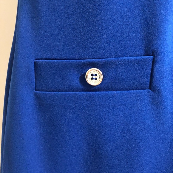 NWT! Tommy Hilfiger Cobalt Blue Dress Size 14 - Picture 9 of 12
